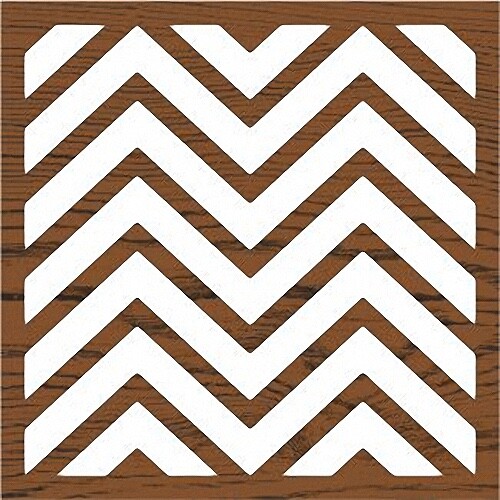 Medium chevron plaid - medium, fabric