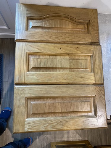 Solid oak drawer - oak, 500