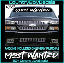 MOST WANTED 40" Windshield
