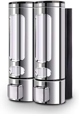 Wall Mounted  Soap Dispenser Liquid Bathroom Glue Hand Wash Shower Gel Shampoo