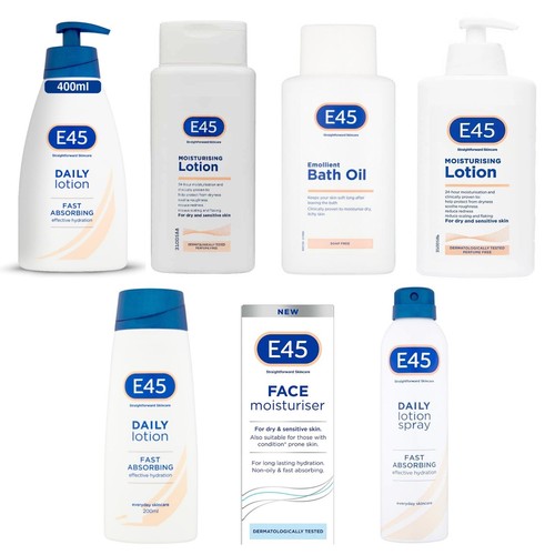 E45 face moisturiser daily - e45,
