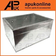 Galvanised Cow Horse pony Stable Feed Feeding Bin Trough Tub Container Bucket