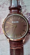 Eiger Men’s Watch,  Brown