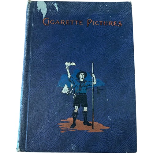 Vintage cigarette card album - card,