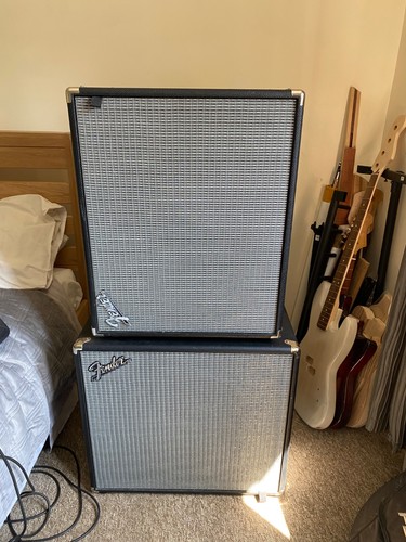 Fender rumble 210 and 115 - fender, bass
