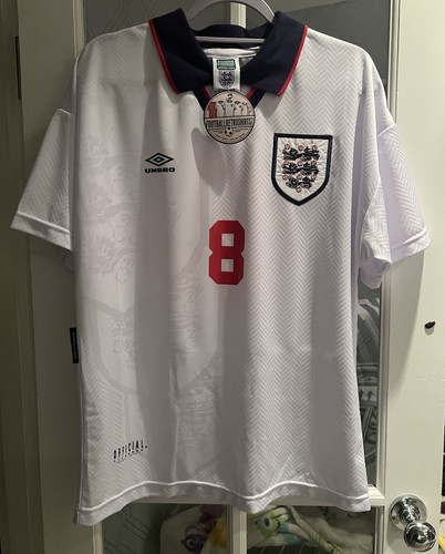 England 1993 home shirt - 1993-95,