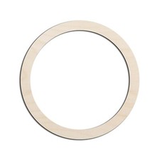 Circle Frame Ring Laser Cut