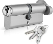 Euro Cylinder Thumbturn Lock  UPVC Barrel Lock Wooden Door Extra Keys can be cut
