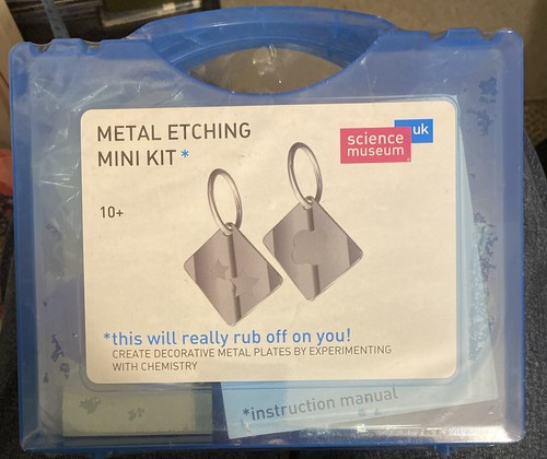 Metal etching mini kit science - etching,