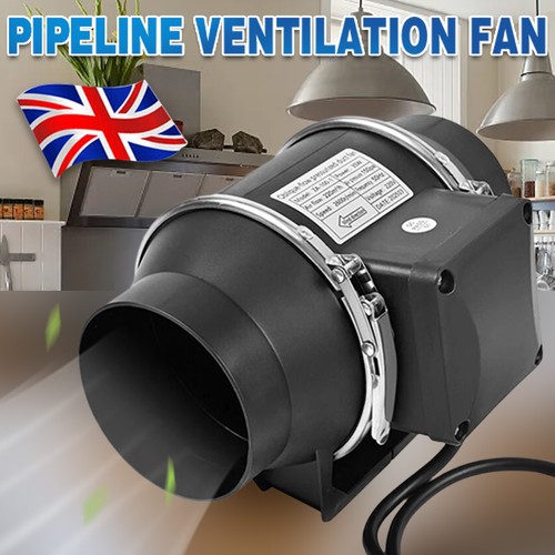 100mm 220v quiet inline - in,