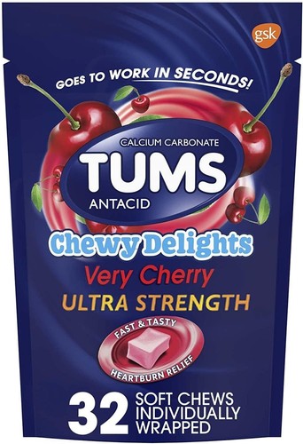 Tums very cherry - cherry, 32