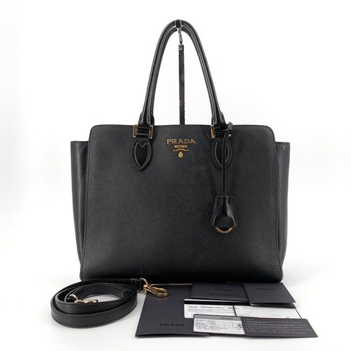 Prada saffiano tote and - tote,
