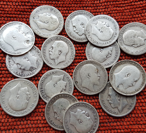Edvii gv threepence - oz, &