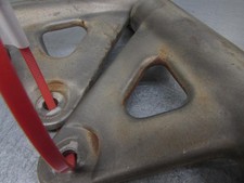 Yamaha DT125 DT 125 1975-On Head Light Mount Brackets / Head Lamp Supports