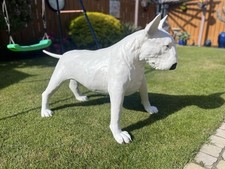 Bull Terrier dog statue