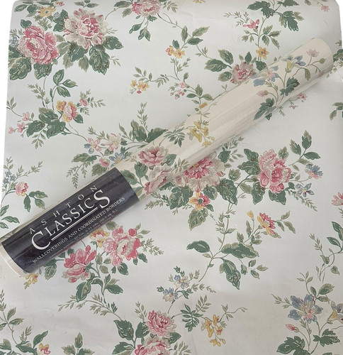 Vintage wallpaper floral - wallpaper,