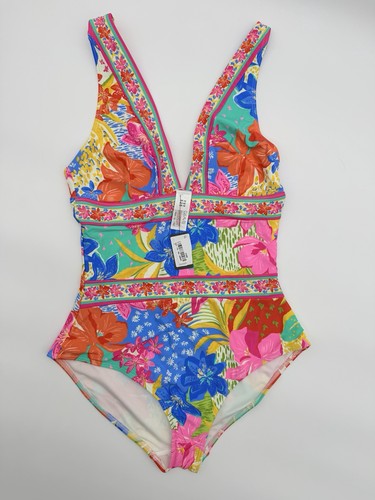 Tropical floral swimsuit 14 - floral, uk