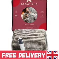 Zebra Print Heated Throw - 5-Minute Heat, 6 Settings & Machine Washable