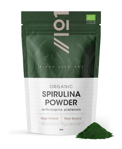 Organic spirulina powder - organic, 1kg