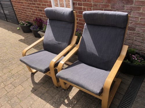 Ikea pair chairs - ikea,