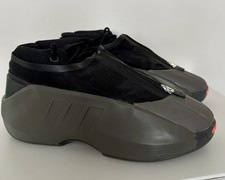 Adidas Crazy Infinity Sneaker UK Size 8.5 (Core Black, Ruby & Charcoal) Used