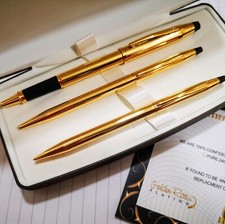 24k Gold Plated Cross Century