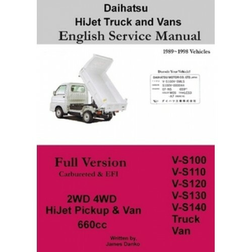 Daihatsu hijet english service - hijet,