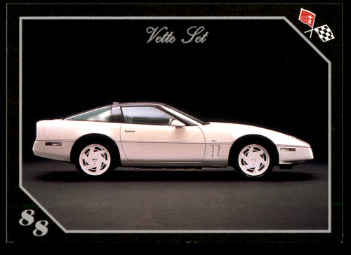 1988 corvette anniversary 66 - anniversary, #66