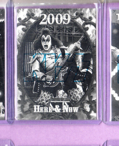 Kiss trading card - kiss-trading, card-2009