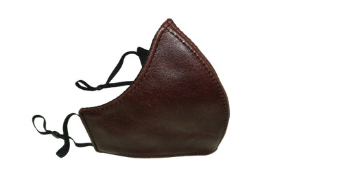 Leather face mask breathable - mask,
