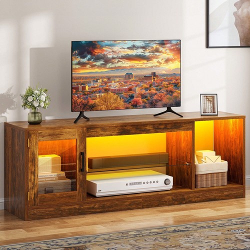 Stand led adj shelves - 55",