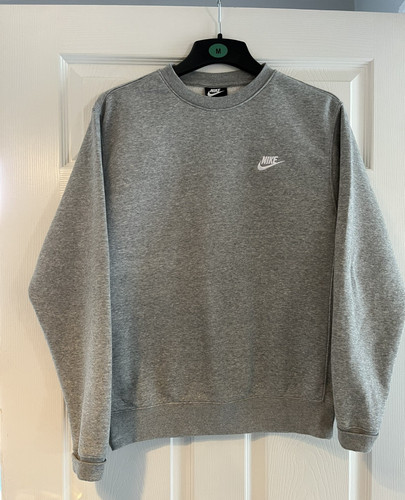 Nike grey sweatshirt - grey, size