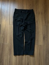 Meyer Black Plaid Wool Blend