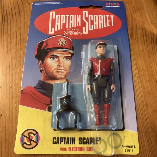 Captain scarlet figure - captain, moc