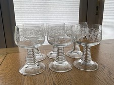 Set etched glasses - of,