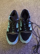 Saucony Grid 9000 Black and Turquoise Uk 9 Good Condition. No Box  Rare.