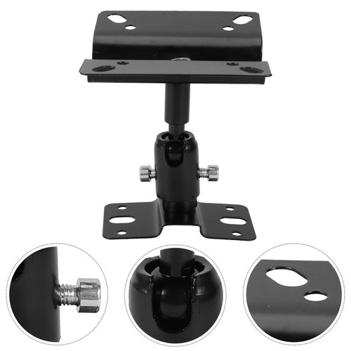 Black zinc alloy speaker - alloy,