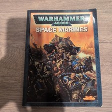 Space Marine Codex - Paperback - 4th Edition Games Workshop Warhammer 40K 