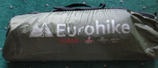Eurohike Tamar  Tent Green  Dome Camping Carry Case Festival Green