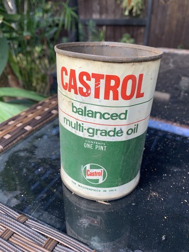 Castrol vintage pint - vintage, can