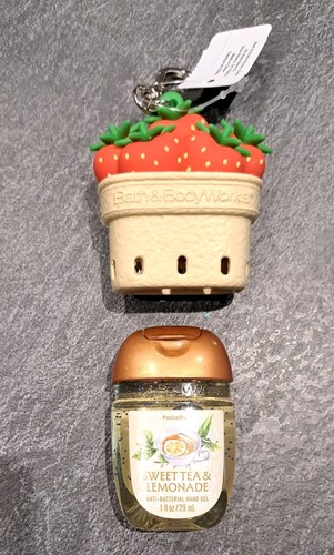 Bath body works strawberry - body,