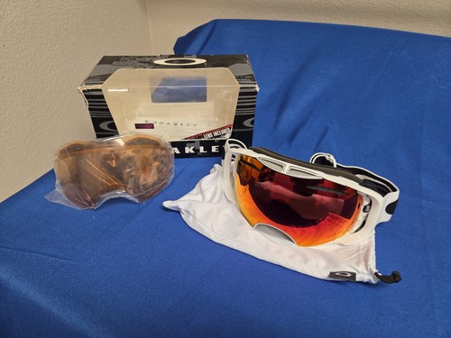 Oakley airbrake polished - oakley, white