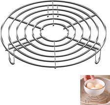 Air Fryer Rack Round,Air Fryer Shelf round Steam Rack, Stainless Steel Roasting 