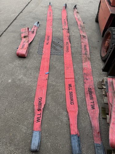 Used 5000kg lifting slings - 5000kg,