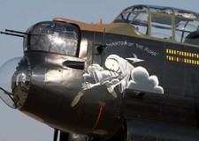 RAF Lancaster Bomber Nose Art