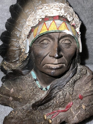 Native american indian chief - native,