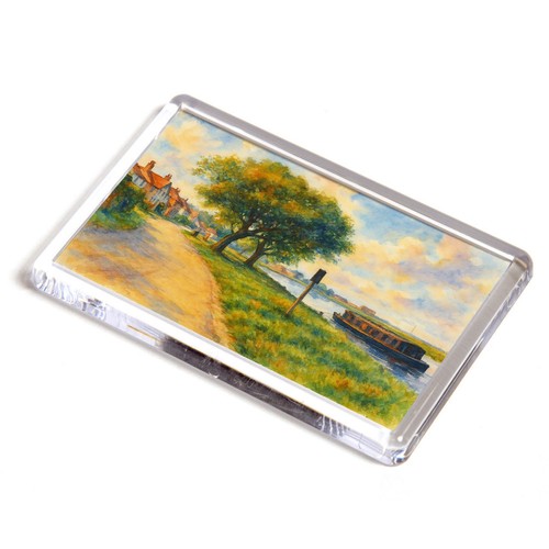 Fridge magnet the river - fridge,