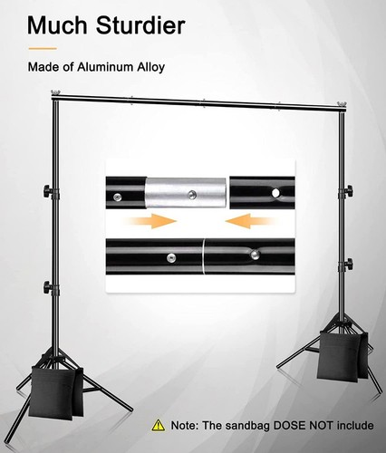 Photography backdrop stand - backdrop, 3m