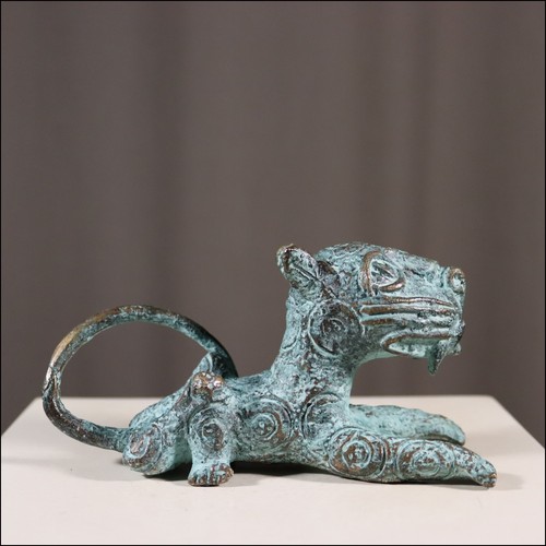 68968 small bronze leopard - 68968),