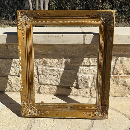Antique gilded frame 21x25 - gilded,